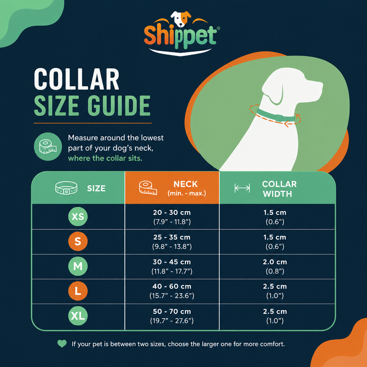 Charm Collection Dog Collar Size XSMALL