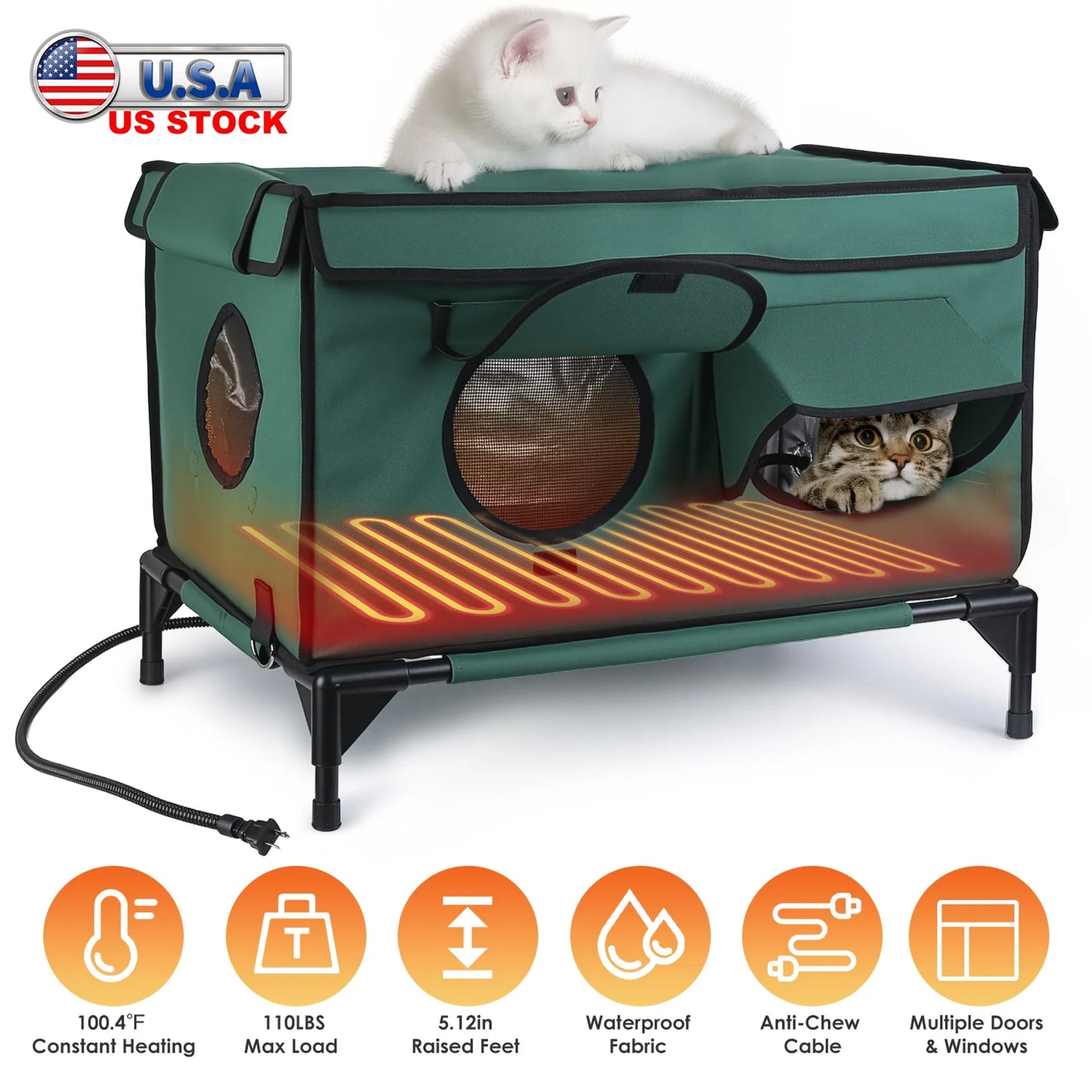 Warm Haven Cat House
