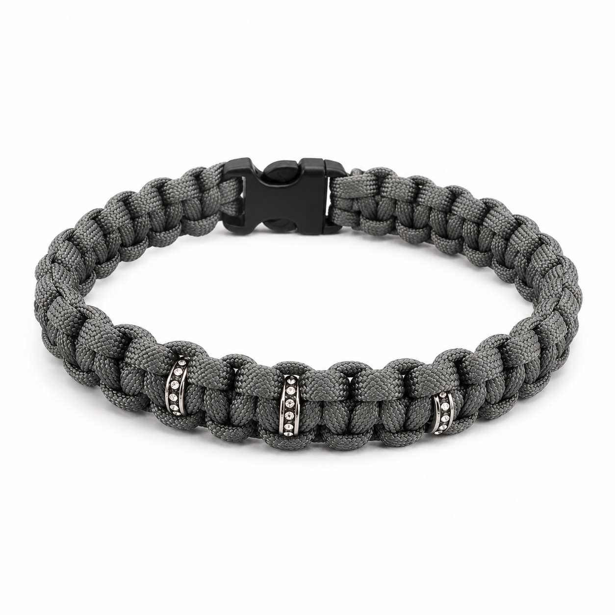 Handwoven Paracord Collar Size Small