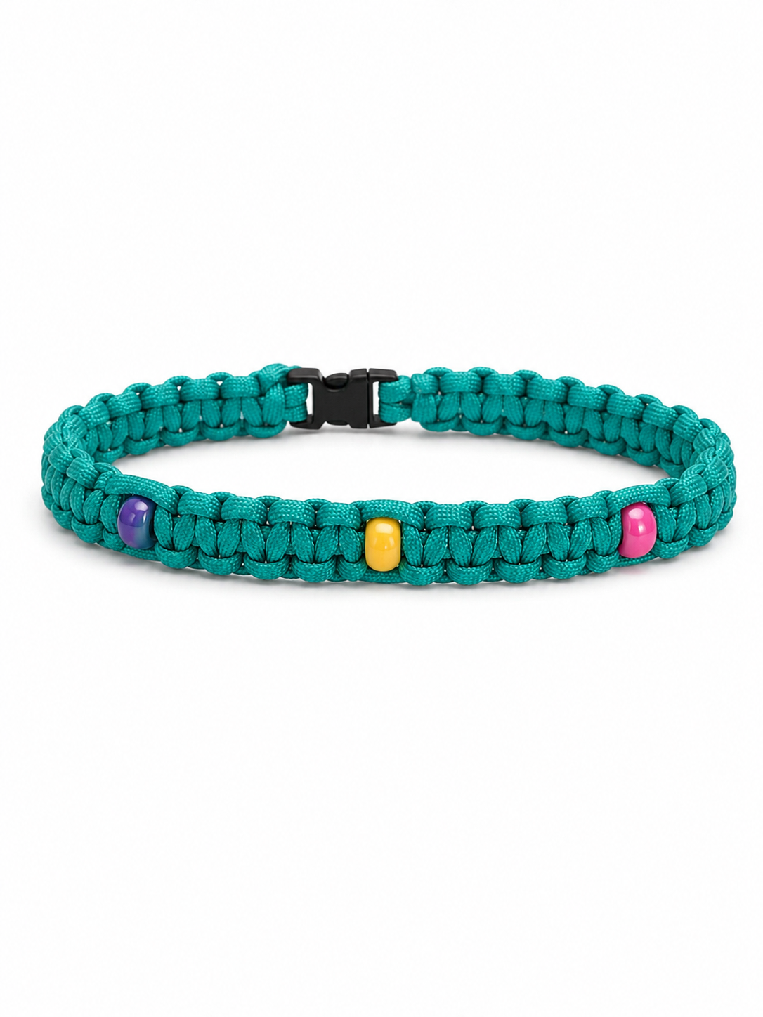 Handwoven Paracord Collar Size Small