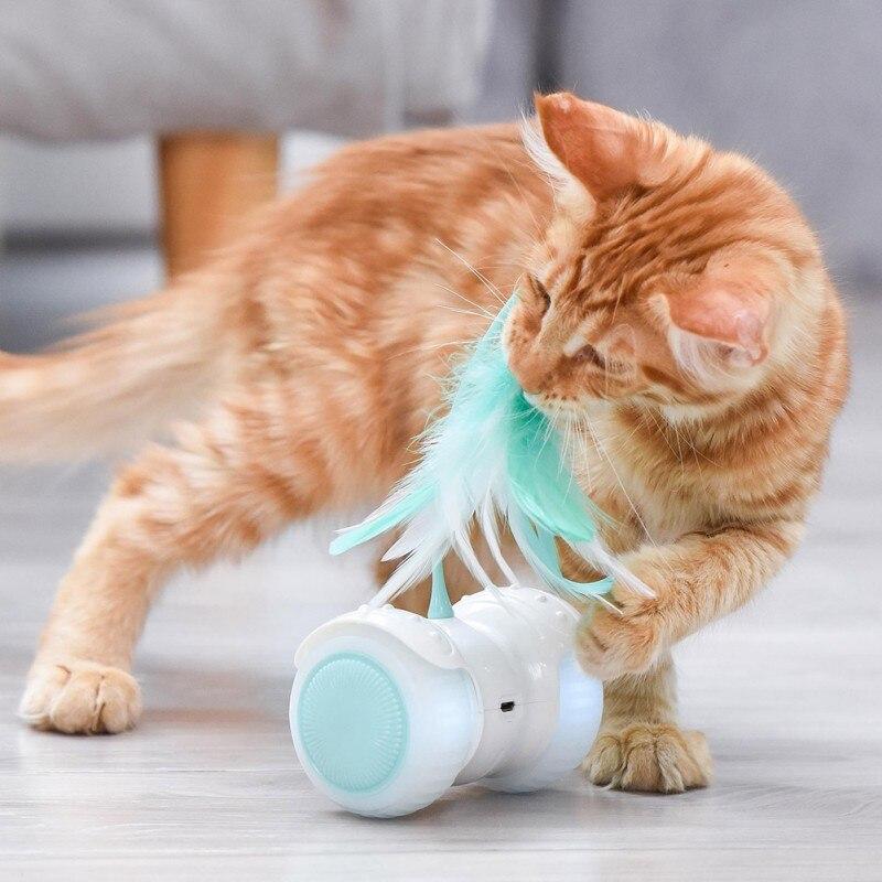 Electric Pet Smart Interactive Cat Toy with Remote Control Car