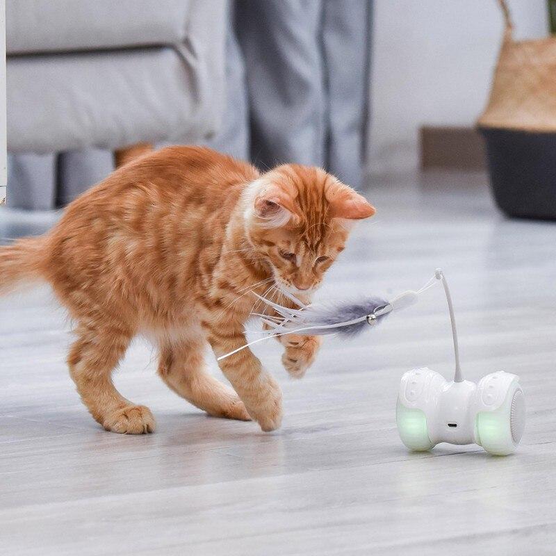 Electric Pet Smart Interactive Cat Toy with Remote Control Car